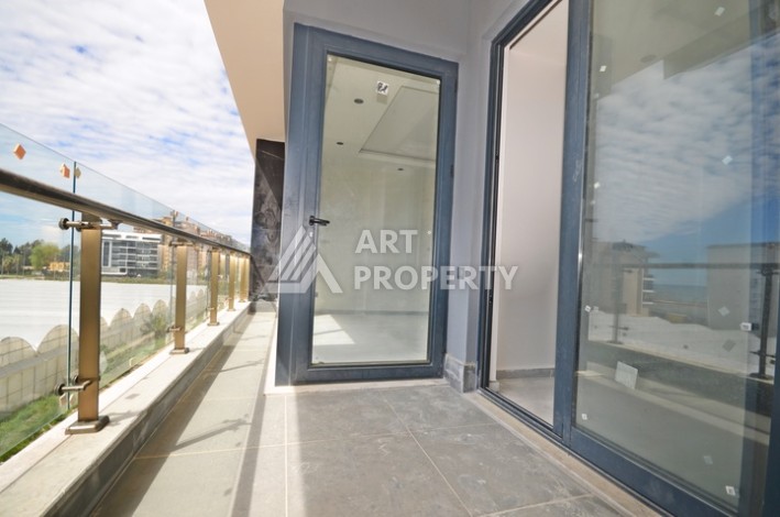 Квартира 1+1 с видом на море в современном комплексе у пляжа, 300 м до моря. - Ракурс 9