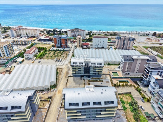 Квартира 1+1 с видом на море в современном комплексе у пляжа, 300 м до моря. - Ракурс 10