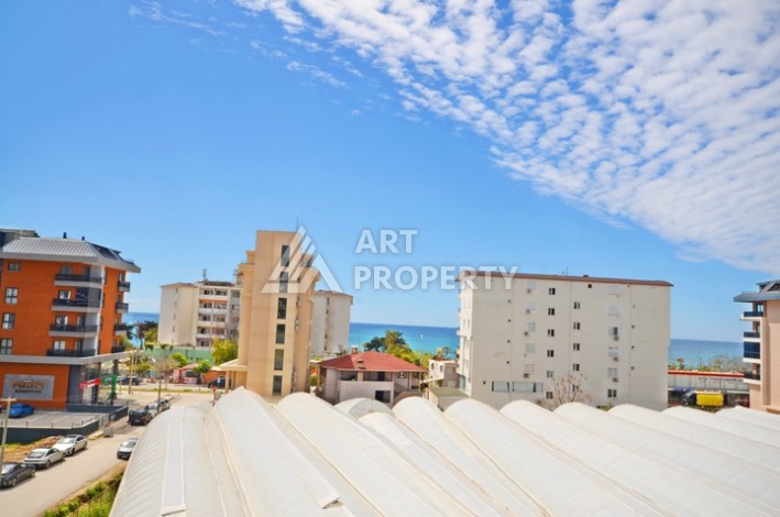 Квартира 1+1 с видом на море в современном комплексе у пляжа, 300 м до моря. - Ракурс 11