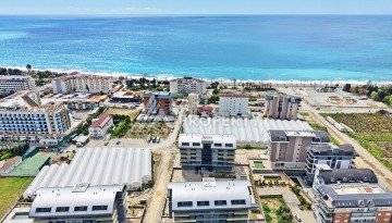 Квартира 1+1 с видом на море в современном комплексе у пляжа, 300 м до моря. - Ракурс 14