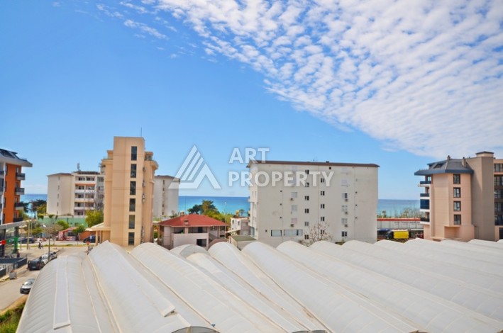 Квартира 1+1 с видом на море в современном комплексе у пляжа, 300 м до моря. - Ракурс 14