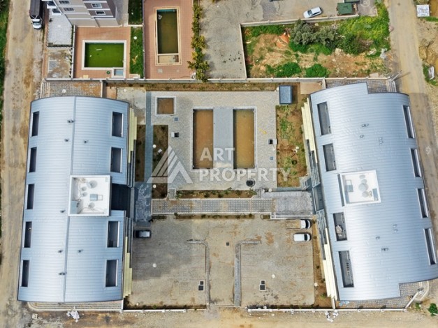 Квартира 1+1 с видом на море в современном комплексе у пляжа, 300 м до моря. - Ракурс 16