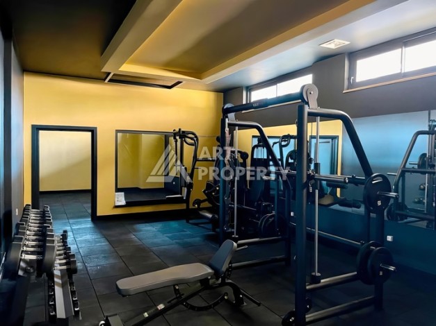 Современная квартира 1+1 в жилом комплексе с богатой инфраструктурой в районе Махмутлар, Алания - Ракурс 5