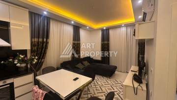 Современная квартира 1+1 в жилом комплексе с богатой инфраструктурой в районе Махмутлар, Алания - Ракурс 18