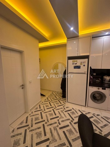 Современная квартира 1+1 в жилом комплексе с богатой инфраструктурой в районе Махмутлар, Алания - Ракурс 20