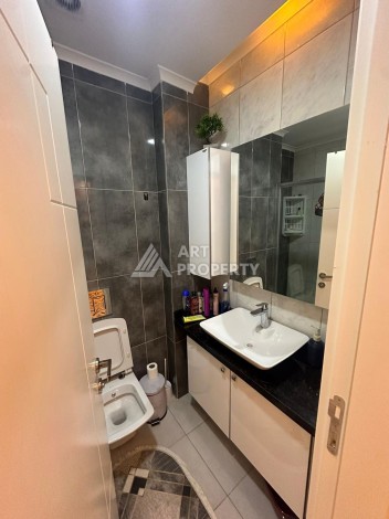 Современная квартира 1+1 в жилом комплексе с богатой инфраструктурой в районе Махмутлар, Алания - Ракурс 22