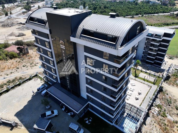 Уютная 1+1 квартира в новом комплексе в районе Демирташ - Ракурс 13