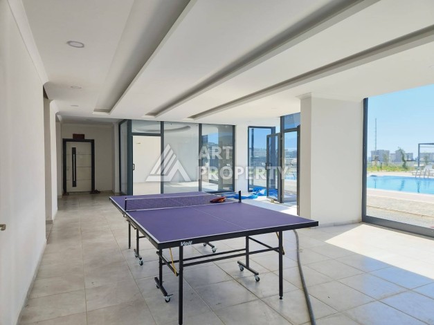 Уютная 1+1 квартира в новом комплексе в районе Демирташ - Ракурс 19