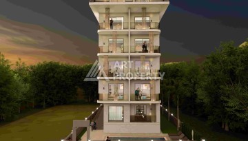 Стартовые цены на квартиры 1+1, 2+1 и 3+1 в 50 м от пляжа Клеопатры. - Ракурс 2