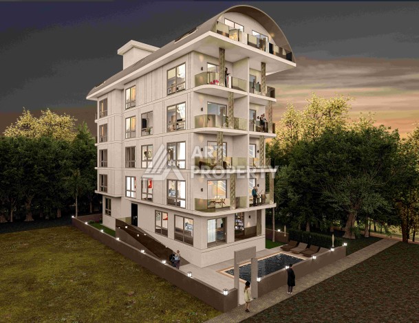 Стартовые цены на квартиры 1+1, 2+1 и 3+1 в 50 м от пляжа Клеопатры. - Ракурс 3