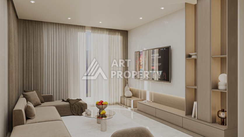 Стартовые цены на квартиры 1+1, 2+1 и 3+1 в 50 м от пляжа Клеопатры. - Ракурс 5