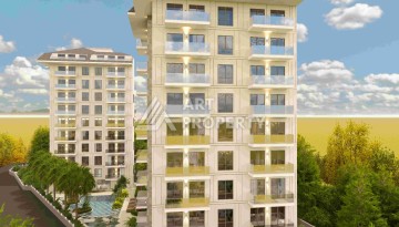 Инвестиционный проект на этапе карандаша в центре Алании, пляж Клеопатры - Ракурс 1