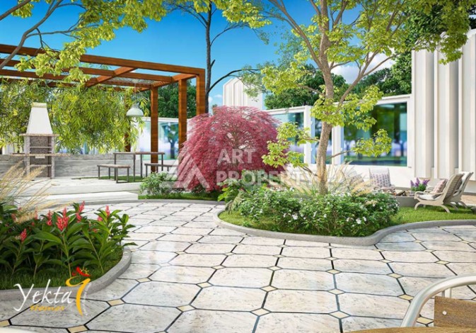 Квартиар 3+1 в элитном ЖК, 160 кв.м. Махмутлар, Алания - Ракурс 5