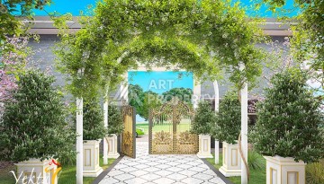 Квартиар 3+1 в элитном ЖК, 160 кв.м. Махмутлар, Алания - Ракурс 7