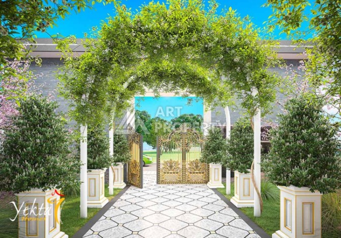 Квартиар 3+1 в элитном ЖК, 160 кв.м. Махмутлар, Алания - Ракурс 6