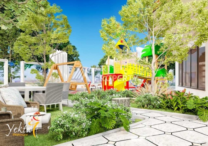 Квартиар 3+1 в элитном ЖК, 160 кв.м. Махмутлар, Алания - Ракурс 8