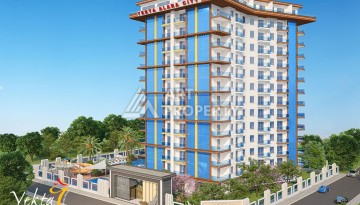 Квартиар 3+1 в элитном ЖК, 160 кв.м. Махмутлар, Алания - Ракурс 11