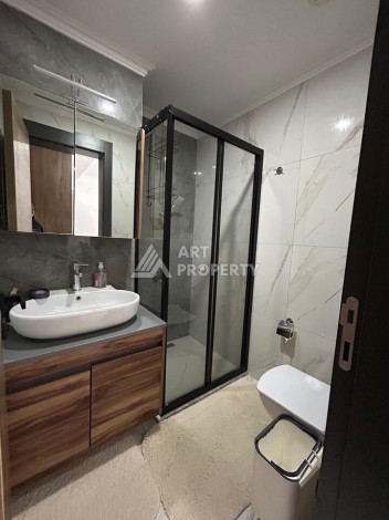 Квартира 1+1 с застекленным балконом в Оба, 55 кв.м. - Ракурс 5