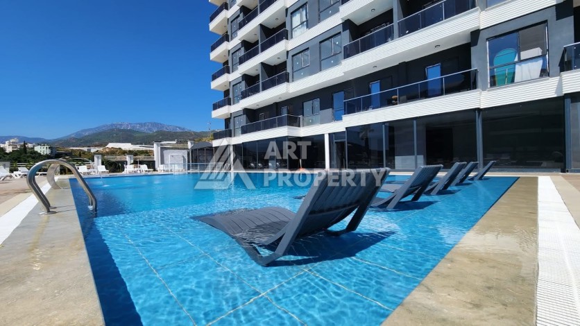 Уютная квартира 1+1 в районе Демирташ - Ракурс 14