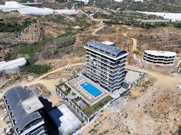 Уютная квартира 1+1 в районе Демирташ - Ракурс 24