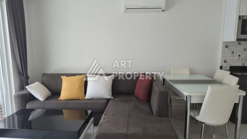 Уютная квартира 1+1 в комплексе в районе Махмутлар - Ракурс 6