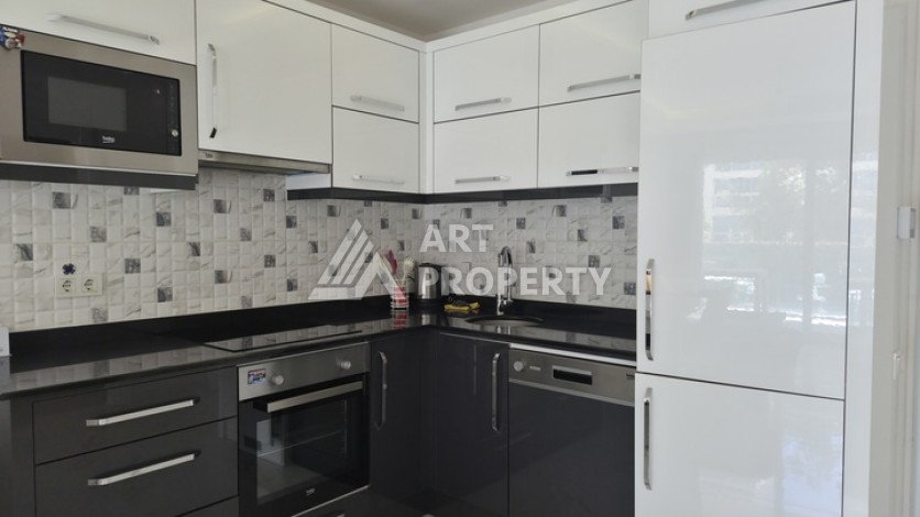 Уютная квартира 1+1 в комплексе в районе Махмутлар - Ракурс 8