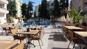 Большая квартира 1+1 в центре Алании, 65 м² с видом на крепость - Ракурс 4