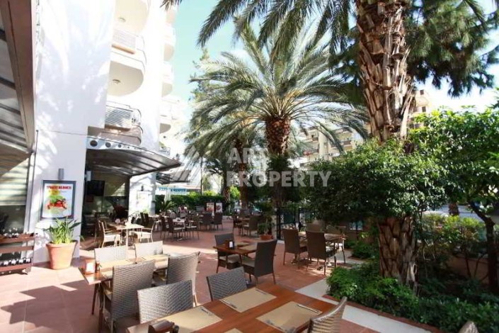 Большая квартира 1+1 в центре Алании, 65 м² с видом на крепость - Ракурс 5