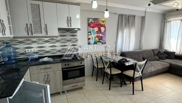 Большая квартира 1+1 в центре Алании, 65 м² с видом на крепость - Ракурс 12