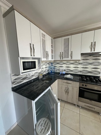 Большая квартира 1+1 в центре Алании, 65 м² с видом на крепость - Ракурс 13