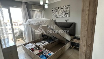 Большая квартира 1+1 в центре Алании, 65 м² с видом на крепость - Ракурс 15