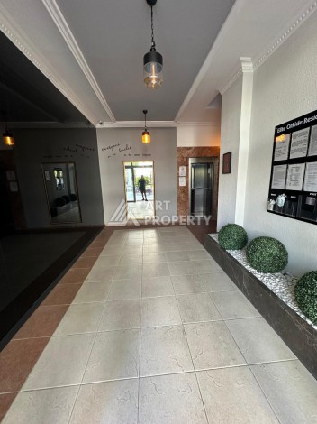 Большая квартира 1+1 в центре Алании, 65 м² с видом на крепость - Ракурс 15