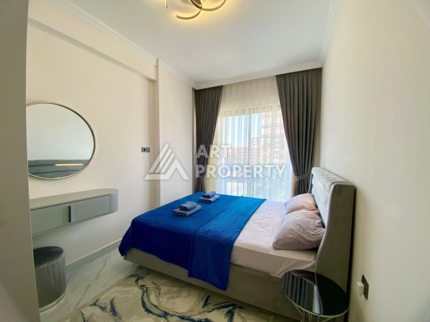 Современная 1+1 квартира с видом на море. Каргыджак, Алания - Ракурс 2