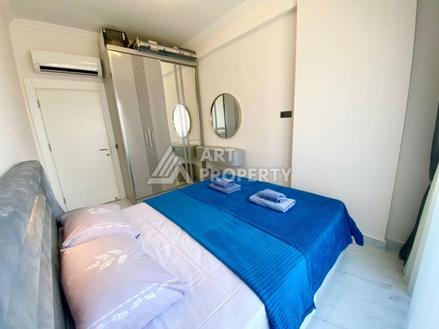 Современная 1+1 квартира с видом на море. Каргыджак, Алания - Ракурс 4