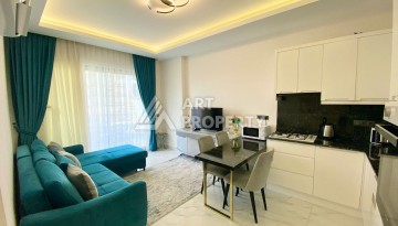 Современная 1+1 квартира с видом на море. Каргыджак, Алания - Ракурс 8