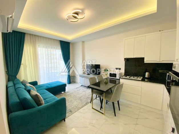 Современная 1+1 квартира с видом на море. Каргыджак, Алания - Ракурс 7