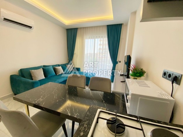 Современная 1+1 квартира с видом на море. Каргыджак, Алания - Ракурс 8