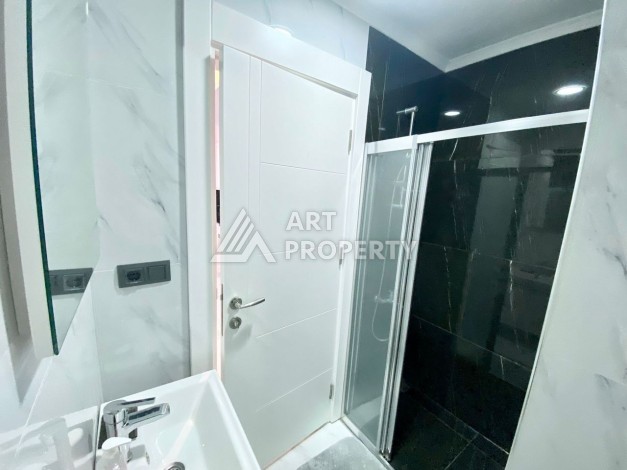 Современная 1+1 квартира с видом на море. Каргыджак, Алания - Ракурс 10