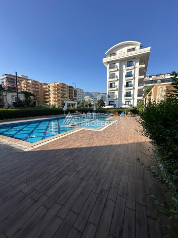 Современная 1+1 квартира с видом на море. Каргыджак, Алания - Ракурс 16