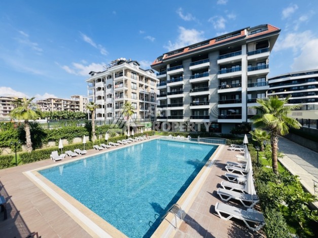 Уютная вартира 1+1 с видом на море в районе Каргыджак. - Ракурс 0