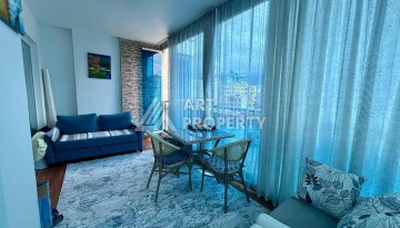 Светлая квартира 1+1 в 150 метрах от моря в районе Махмутлар - Ракурс 1