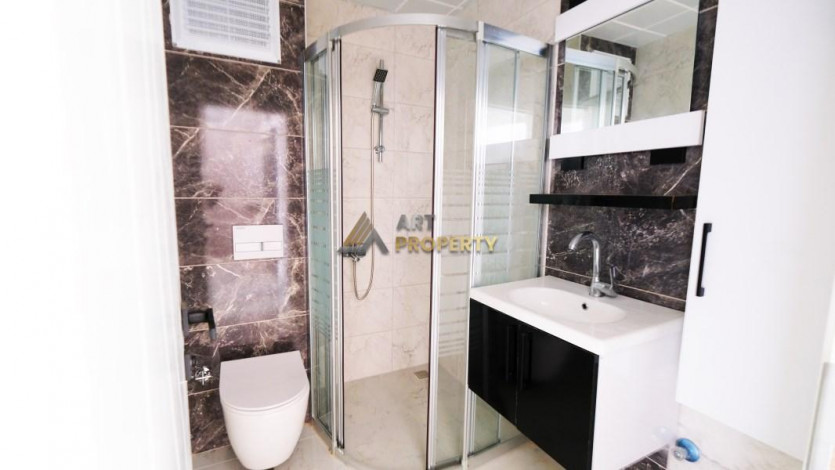 Двухкомнатная квартира в 350 метрах от Средиземного моря в Махмутлар, 60 м2 - Ракурс 4