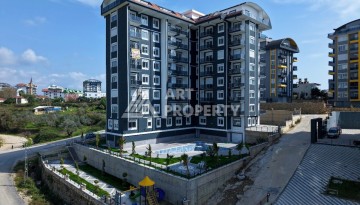 Новая квартира 1+1 в современном комплексе в районе Авсаллар - Ракурс 1