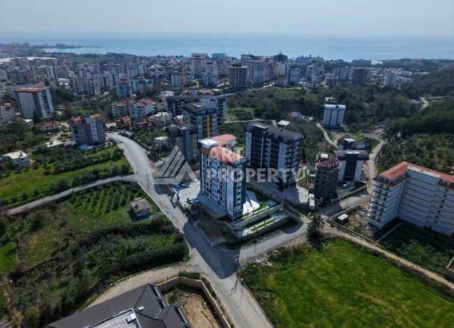 Новая квартира 1+1 в современном комплексе в районе Авсаллар - Ракурс 14