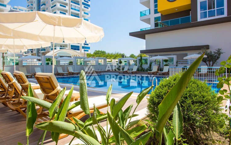 Квартира 1+1 в 300 метрах от моря. Махмутлар, Алания - Ракурс 33