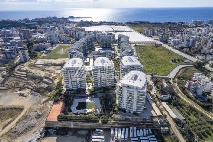 Квартира 2+1 в престижном ЖК, 101 кв.м. Авсаллар, Алания - Ракурс 17