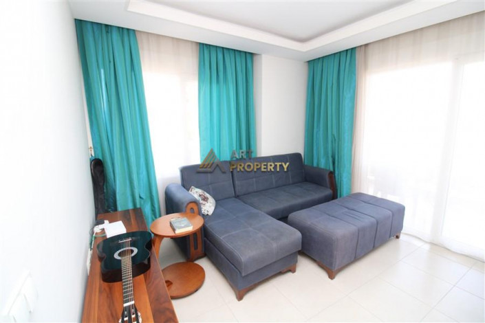 Меблированная двухкомнатная квартира вблизи от Средиземного моря в районе Махмутлар, 55 м2 - Ракурс 15