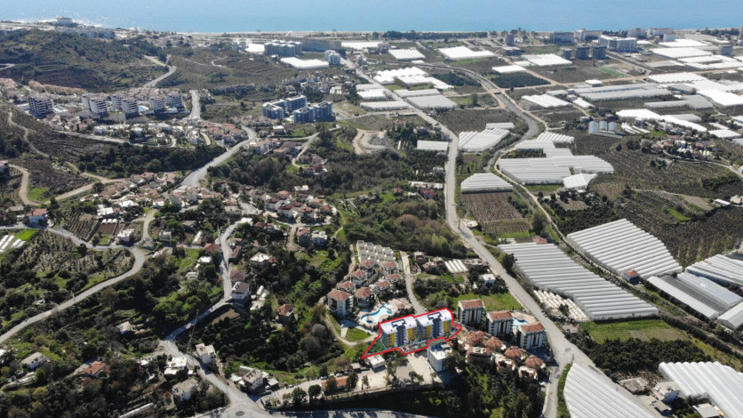 Готовые к проживанию квартиры и дуплексы от  61- 214 кв.м. Каргыждак, Алания - Ракурс 3