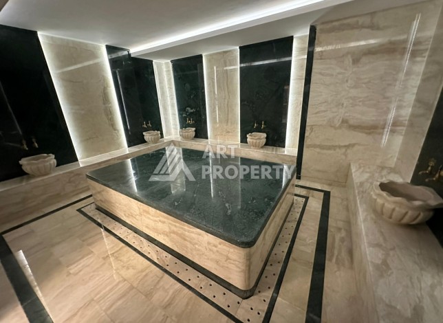 Квартира 1+1 в престижном ЖК, 57 м². Махмутлар, Алания - Ракурс 21