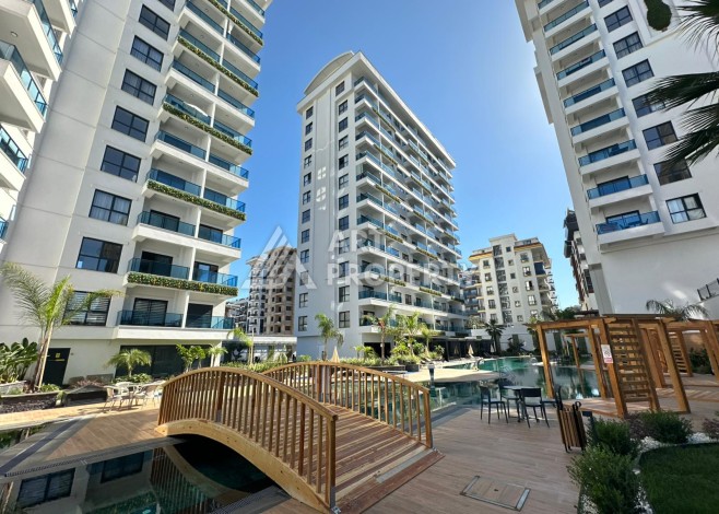 Квартира 1+1 в престижном ЖК, 57 м². Махмутлар, Алания - Ракурс 26